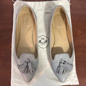 Poppy Barley Grey Pointed Toe Flat